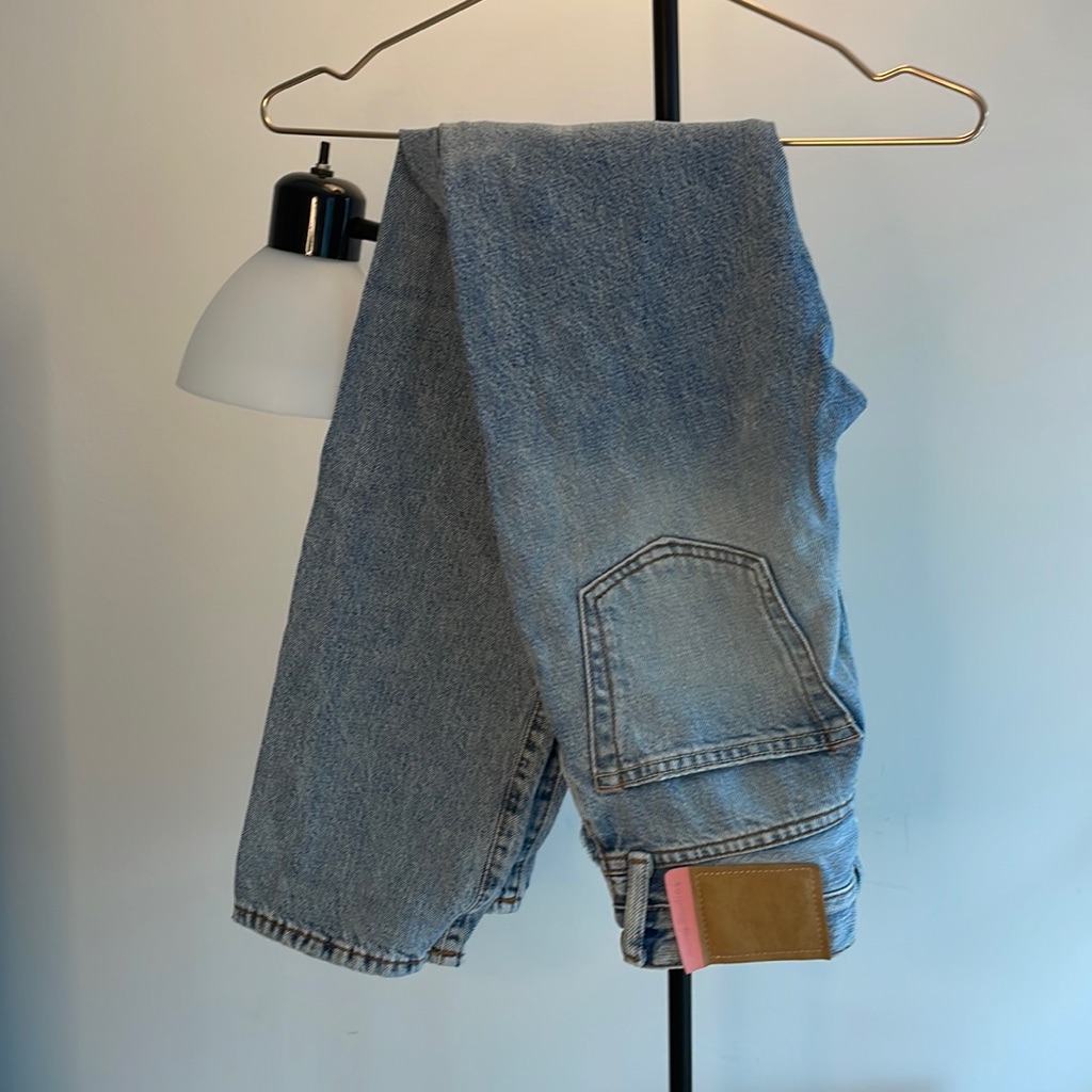 Acne Studios | Denim Straight Legged Jeans | Light Wash | Size 23